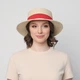 Шляпа LuckyLOOK женская канотье 375-896 One size Светло-бежевый - изображение 4