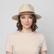 Шляпа LuckyLOOK унисекс федора 842-992 One size Светло-бежевый - изображение 5