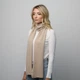 Шарф унісекс 947-031 LuckyLOOK Бежевий - зображення 1