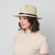 Шляпа унисекс федора LuckyLOOK 844-064 One size Бежевый - изображение 1