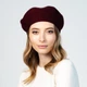Берет женский LuckyLOOK One Size Бордовый Зоряна 597-242 - изображение 5
