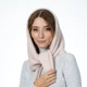Бактус женский LuckyLOOK 58х130 см Бежевый Алана 565-074 - изображение 3