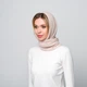 Бактус женский LuckyLOOK 58х130 см Бежевый Megan 688-026 - изображение 4