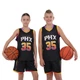 Форма баскетбольная детская NBA клуб Phoenix Suns 35 размер М (122-128 см) BA-9830 - изображение 4