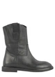 Казаки женские Inuovo кожаные черные, размер 37 (FS00028-02) - изображение 1