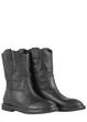 Казаки женские Inuovo кожаные черные, размер 37 (FS00028-02) - изображение 2