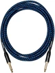 Кабель інструментальний Cascha CCP-G2SBL3 (Professional Line Guitar Cable, Tweed Blue, 3 м) - зображення 3