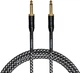 Кабель інструментальний Cascha CCP-G2SBK3 (Professional Line Guitar Cable, Tweed Black, 3 м) - зображення 1