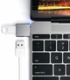 Адаптер Satechi Aluminum Type-C to USB-A 3.0 Adapter Space Gray (ST-TCUAM) - зображення 2