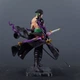 Аниме фигурка Ван Пис, One Piese, Roronoa Zoro, Ророноа Зоро, не подвижная, 24 cм (OP 0144) - изображение 4