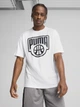 Футболка спортивная длинная для баскетбола мужская Puma Posterize Tee I 63049801 XL Белая (4067984222718) - изображение 1