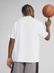 Футболка спортивная длинная для баскетбола мужская Puma Posterize Tee I 63049801 XL Белая (4067984222718) - изображение 2