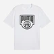 Футболка спортивная длинная для баскетбола мужская Puma Posterize Tee I 63049801 XL Белая (4067984222718) - изображение 4