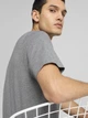 Футболка хлопковая длинная мужская Puma Ess No. 1 Logo Tee 68253203 M Medium Gray Heather с принтом (4067983297151) - изображение 5