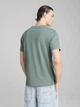 Футболка хлопковая длинная мужская Puma Ess No. 1 Logo Tee (S) 68253330 2XL Green Moon с принтом (4067983300035) - изображение 2