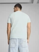 Футболка хлопковая длинная мужская Puma Ess No. 1 Logo Tee (S) 68253350 XL Peaceful Blue с принтом (4067983300271) - изображение 2