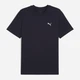 Футболка хлопковая длинная мужская Puma Ess Small Logo Tee 68253816 M New Navy (4067983307898) - изображение 4