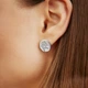 Серебряные серьги Minimal 20377 - изображение 5
