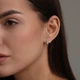 Серебряные серьги Minimal 2126/1/ВС-425р - изображение 2