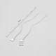 Срібні сережки Minimal 520855 - зображення 4