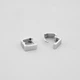 Серебряные серьги Minimal 479/р - изображение 3