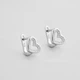 Серебряные серьги Minimal 520995б - изображение 1