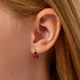 Серебряные серьги Minimal 520139к - изображение 4