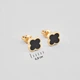 Серебряные серьги с позолотой Minimal 24214п - изображение 5