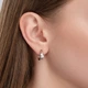 Серебряные серьги Minimal DE6358 - изображение 2