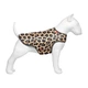 Курточка-накидка для собак WAUDOG Clothes рисунок Леопард XL А 47 см B 68-80 см С 42-52 см Brown (506-4066) - изображение 1