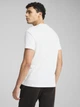 Футболка хлопковая длинная мужская Puma Mass Merchants Tee 68465902 M White с принтом (4067983579721) - изображение 2