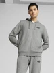 Толстовка на молнии мужская Puma Ess No. 1 Logo Full-Zip Hoodie Tr 68258803 M Серая (4067983652585) - изображение 1
