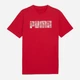 Футболка хлопковая длинная мужская Puma Mass Merchants Tee 68465911 S For All Time Red с принтом (4067983587276) - изображение 4
