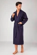 Халат мужской nusa вафельный модель 12680 lacivert, xxxxl - изображение 1
