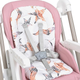 Детский стульчик трансформер для кормления BAMBI M 5897 Pink - изображение 5