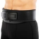 Пояс для пауерліфтингу з карабіном шкіряний ширина 10см Mdbuddy TA-3231 Weightlifting Belt (шкіра, ширина-4in (10см), розмір M, чорний-червоний) - зображення 12