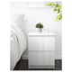 Комод MALM на 2 шухляди IKEA 503.365.52 білий лак - зображення 2