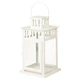 Фонарь для свечи BORRBY IKEA 302.701.42 белый - изображение 3