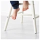 Дитячий високий стілець AGAM IKEA 902.535.35 білий - зображення 4