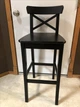 Барний стілець INGOLF IKEA 902.485.15 чорний/коричневий - зображення 4
