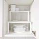 Вставная полка VARIERA IKEA 801.366.22 белый - изображение 3