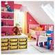 Стелаж з 9-контейнерами TROFAST 99x44x56 см IKEA 492.284.69 білий/жовтий - изображение 2