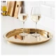 Піднос GLATTIS IKEA 703.501.13 латунь - зображення 1