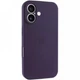 Чехол Fiji Silicone Case Full Camera для Apple iPhone 17 бампер накладка с защитой камеры Dark Aubergine - изображение 1