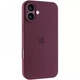 Чохол Fiji Silicone Case Full Camera для Apple iPhone 16 бампер накладка із захистом камери Plum - зображення 1