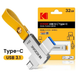 Флешка USB 2в1 Kodak 64GB Type-C USB 3.1 для телефона и компьютера Silver - изображение 1