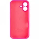 Чохол Fiji Silicone Case Full Camera для Apple iPhone 17 бампер накладка із захистом камери Hot Pink - зображення 3