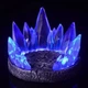 LED-подставка BauTech для фигурок с эффектом магмы и кристаллов 12 х 8 см Синий лед Синий (1014-971-00) - изображение 5