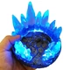 LED-подставка BauTech для фигурок с эффектом магмы и кристаллов 12 х 8 см Синий лед Синий (1014-971-00) - изображение 6