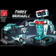 Конструктор QIHUI на радіокеруванні Wanzhi Building Blocks WALL-E Three Variable T4038, 698 д Синій (1015-093-00) - зображення 3